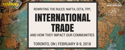 International Trade Seminar:  Rewriting the Rules